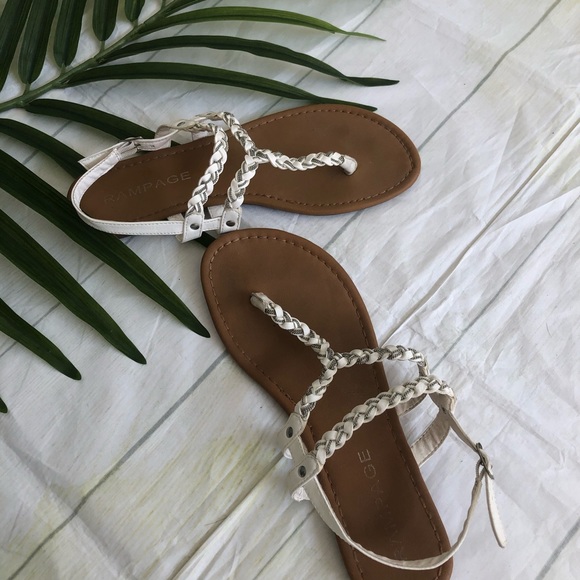 Rampage White Slingback Sandal - Picture 3 of 8